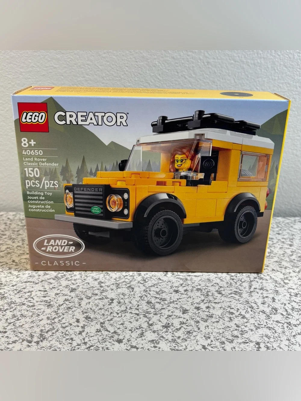 LEGO 40650 Creator Land Rover Classic Defender Retired New